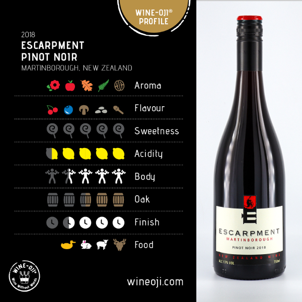 2018 Escarpment Pinot Noir, Martinborough, New Zealand